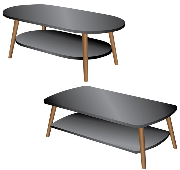 Mesa de diseño de madera