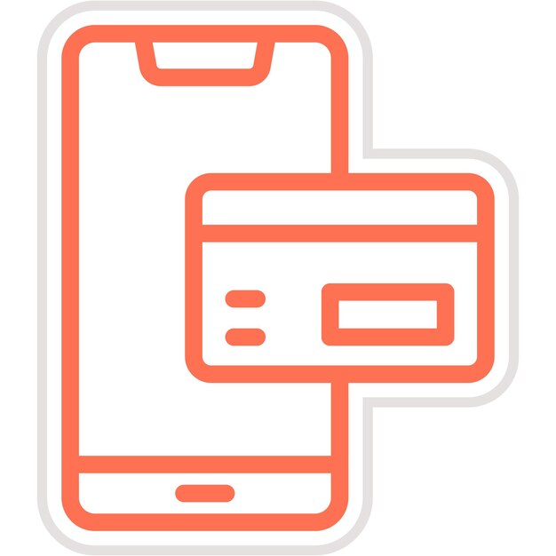 Método de pago Ilustración del diseño del icono vectorial