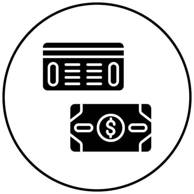 Métodos de contabilidad Imagen vectorial del icono Se puede utilizar para la contabilidad