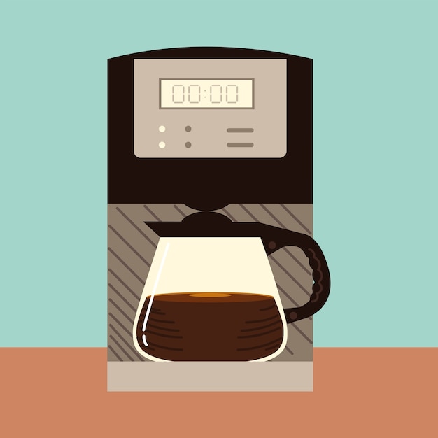 Métodos de preparación de café, cafetera digital de vidrio para hervidor