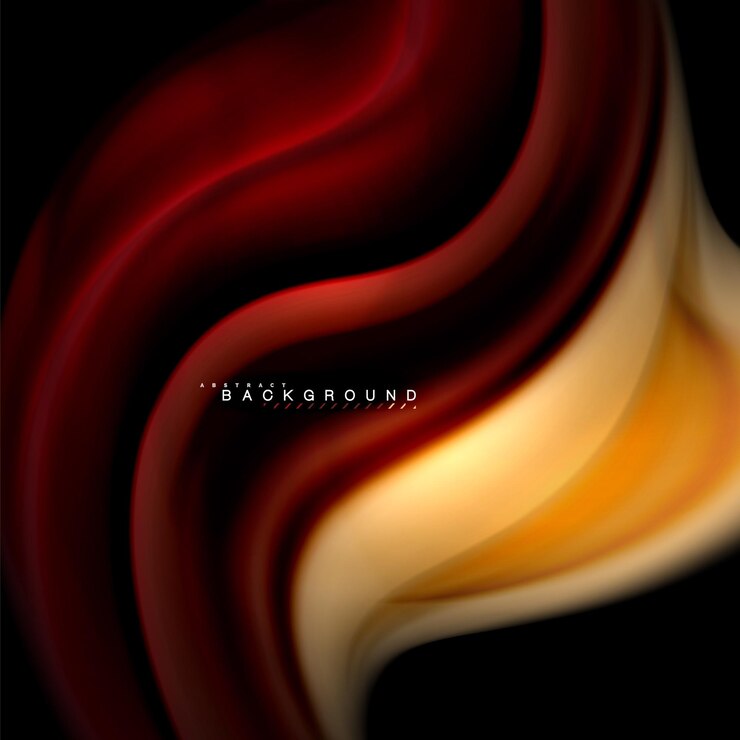 Vector mezcla de fluidos colores onda vectorial diseño de fondo abstracto ondas de malla coloridas