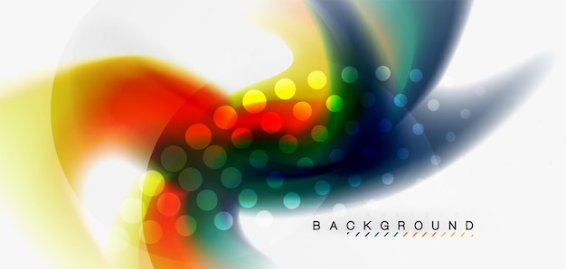 Mezcla de flujo de color líquido fondo abstracto plantilla de diseño abstracto de moda para presentación de negocios o tecnología cartel de Internet o papel tapiz de portada de folleto web