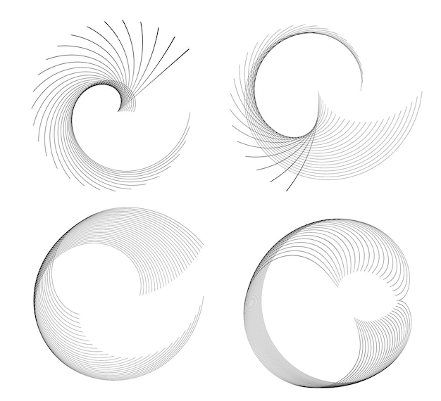 Vector mezclar elementos de diseño de herramientas muchas líneas de polígono se crean usando 28