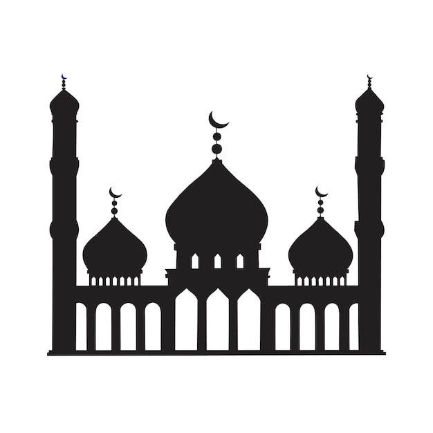 Mezquita silueta