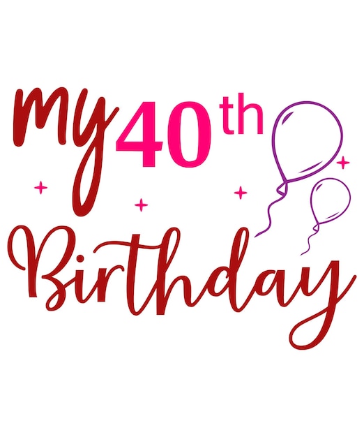 Mi 40 cumpleaños.