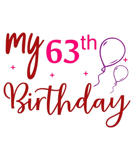 Mi 63 cumpleaños.