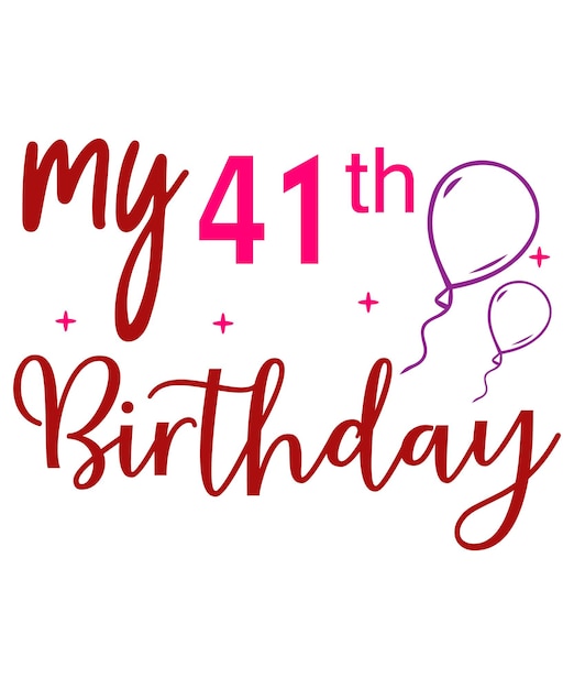 Mi cumpleaños número 41.