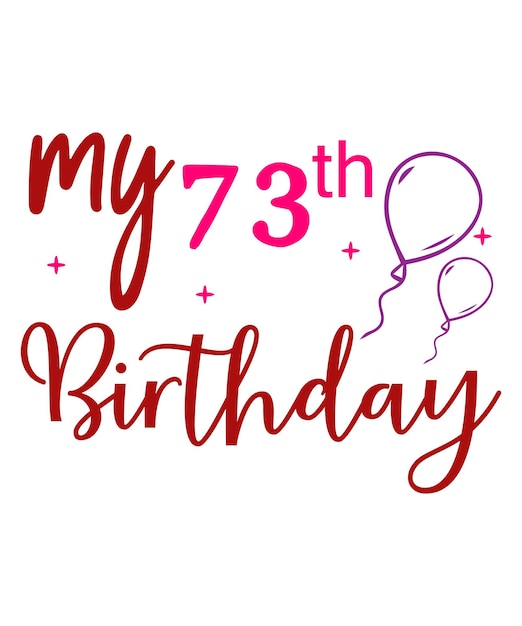 Mi cumpleaños número 73.