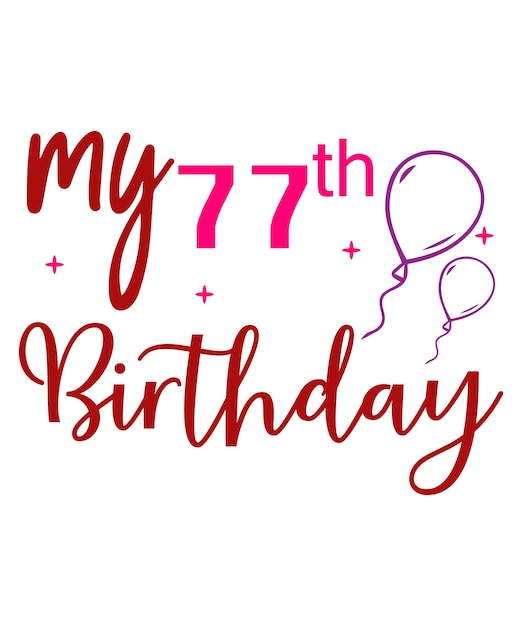 Mi cumpleaños número 77.