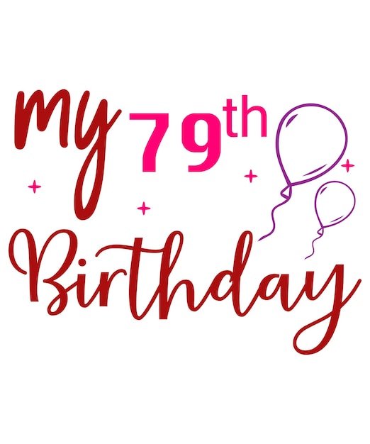 Mi cumpleaños número 79.