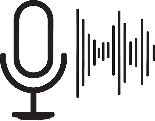 Mic Drop El icono de diseño del logotipo del micrófono definitivo