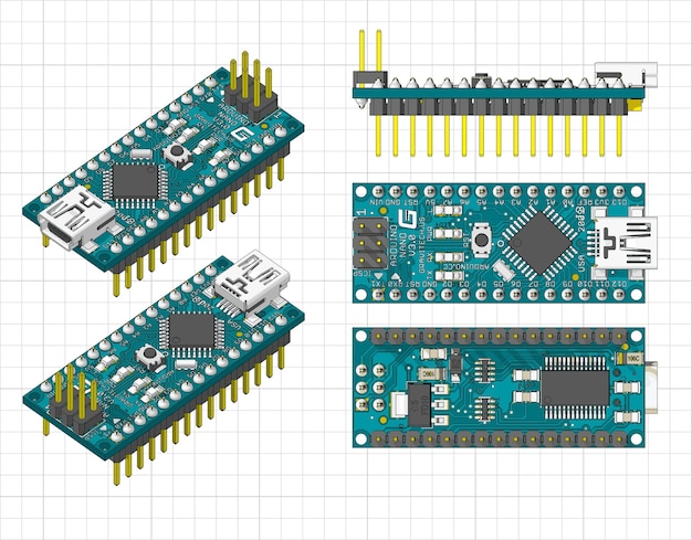 El microcontrolador Arduino nano