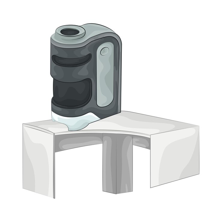 Vector el microscopio