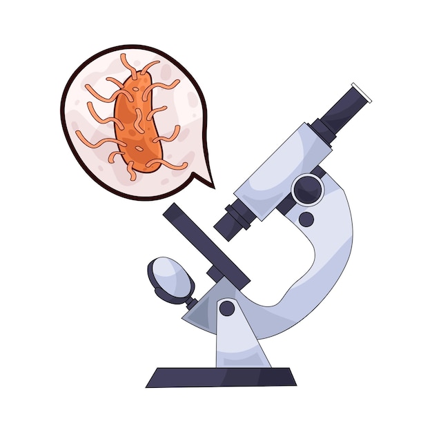 El microscopio