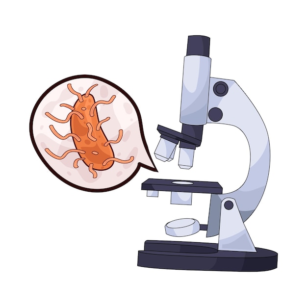 El microscopio