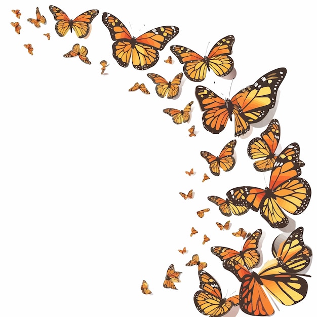 Migración de mariposas 1