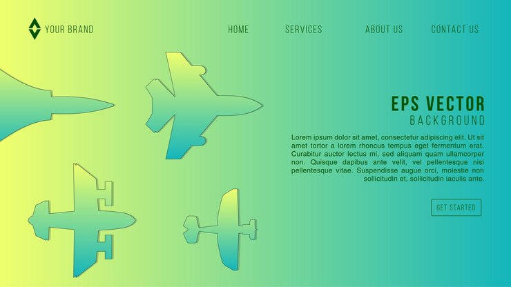 Vector military jet web design abstract background eps 10 vector para sitio web