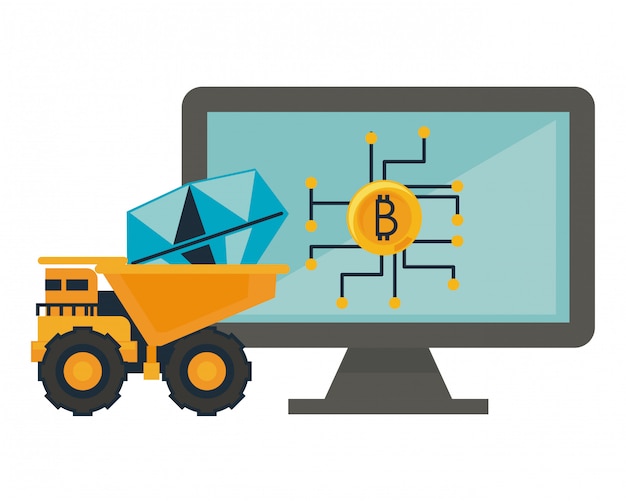 Vector minería e inversión de bitcoins