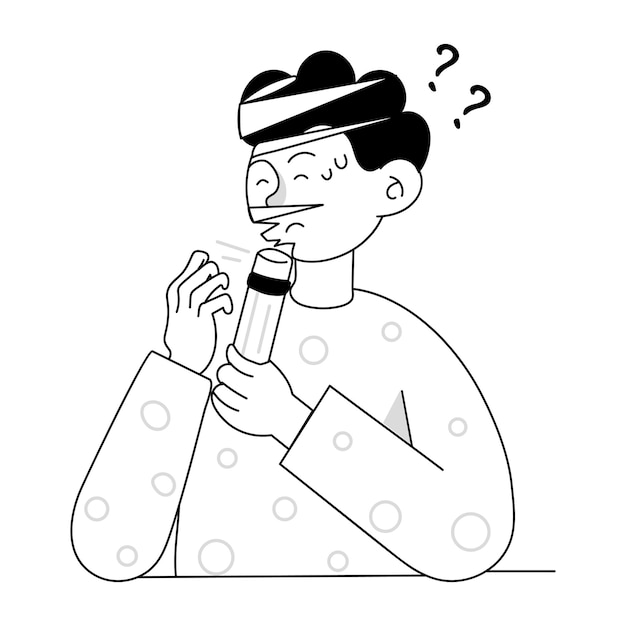 Mini ilustraciones de Amnesia Doodle