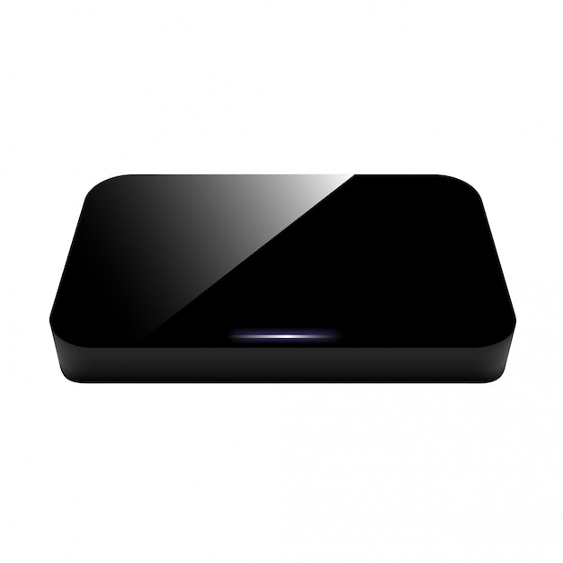 Mini pc tv box icono de equipo