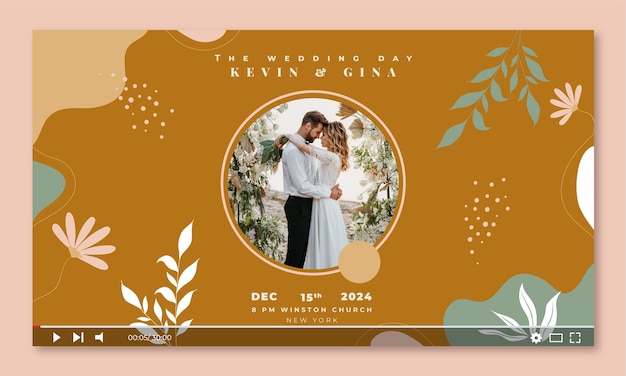 Miniatura de la boda botánica en youtube