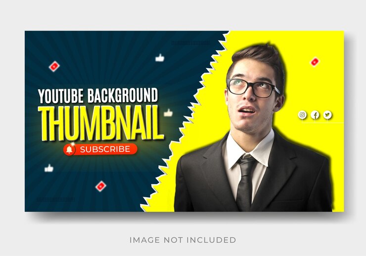Miniatura plana de tubo geométrico Moderna miniatura de youtube con fondo de arte plano