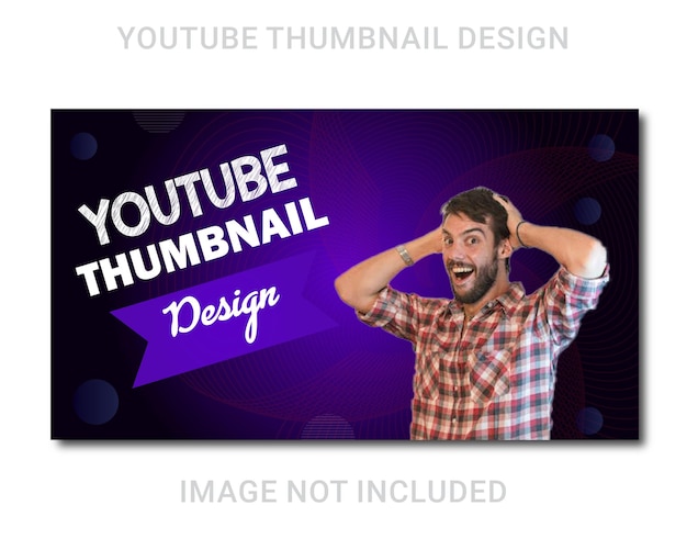 Miniatura de vídeo corporativo de YouTube y plantilla de banner web de publicación en redes sociales