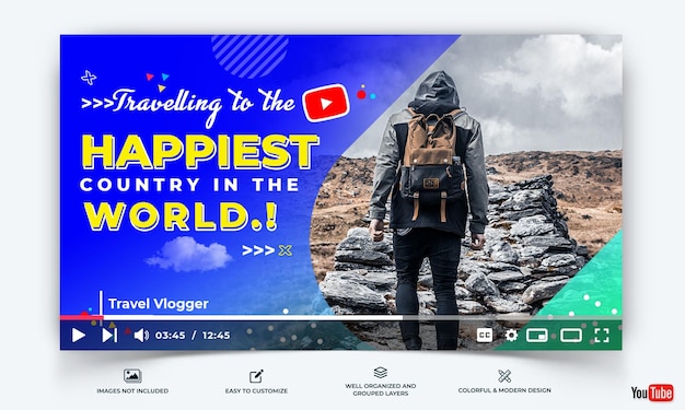 Miniaturas de viajes de YouTube