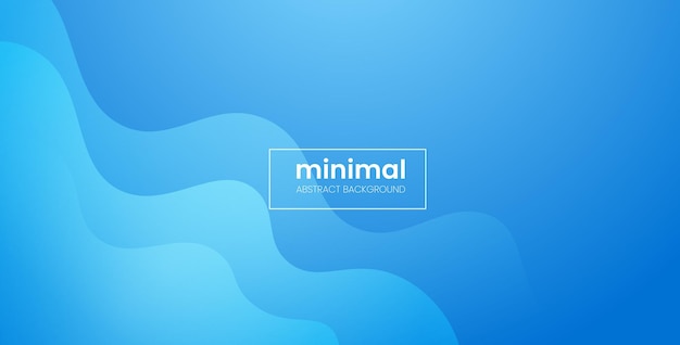 minimal abstracto azul líquido gradiente color con forma simple fresco diseño de moda fondo de banner