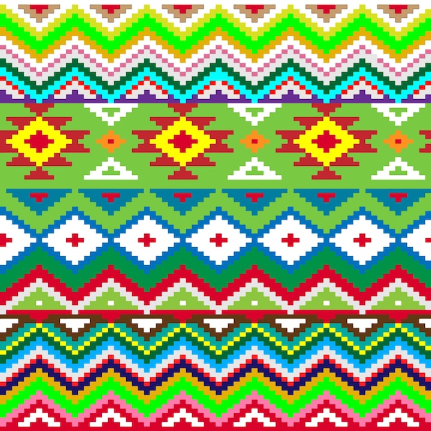 MINIMAL AZTEC Papel digital Fondos tribales Patrones aztecas coloridos Patrones nativos americanos
