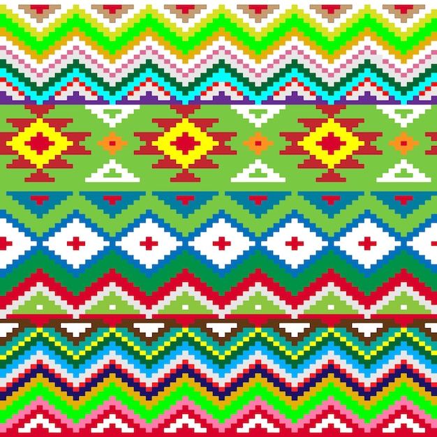 Vector minimal aztec papel digital fondos tribales patrones aztecas coloridos patrones nativos americanos