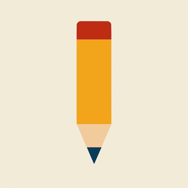 Minimalist Illustration Using Three Geometric Shapes