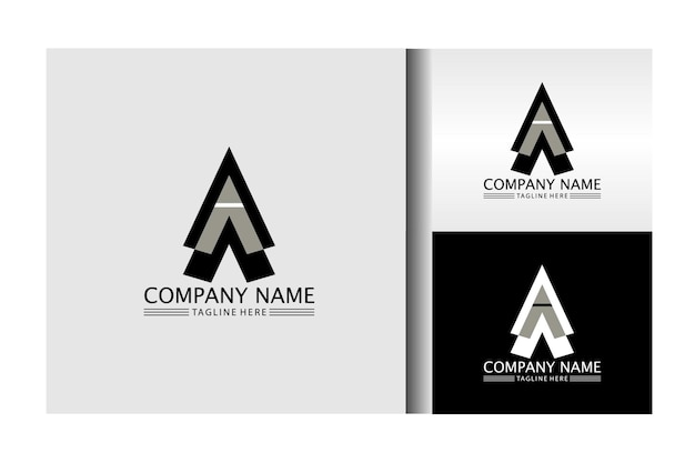 Minimalista Moderno Logotipo de una letra Elegante Colección de Diseño de Monograma