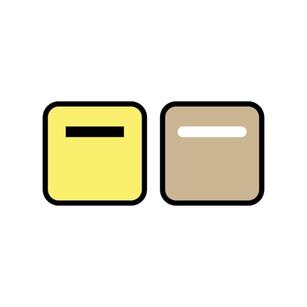 minimizar las plantillas de diseño vectorial de iconos