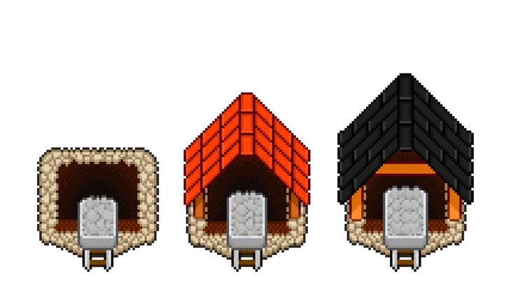 Vector el mío dibujado en estilo pixel art
