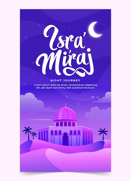 Miraj Isra El viaje nocturno