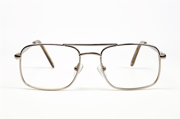 Mis gafas de moda gafas modernas de moda en fondo blanco gafas