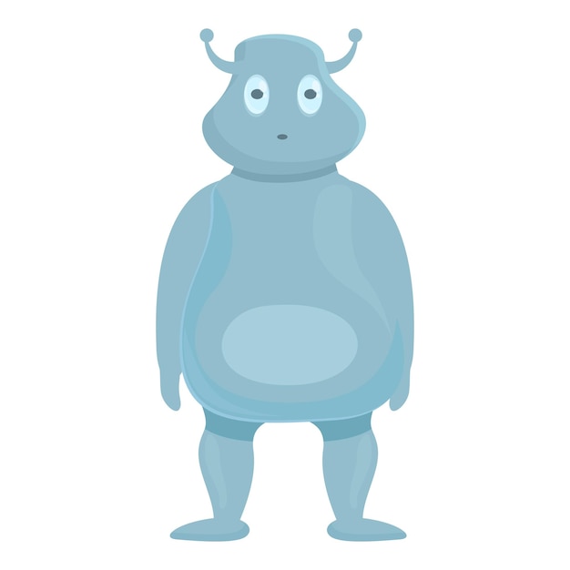 Misterio alienígena icono dibujos animados vector espacio ovni lindo divertido