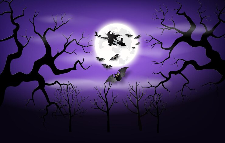 Una misteriosa reunión de fantasmas bajo la luz de la luna
