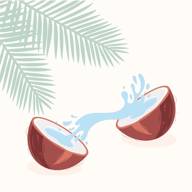 mitades de coco