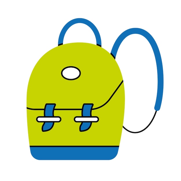 Mochila verde