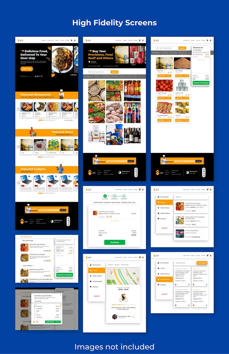 Vector mock up para aplicaciones web y presentación.