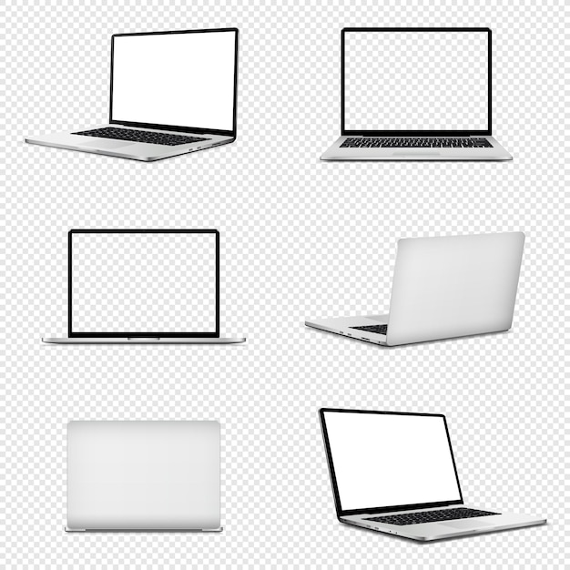Mockup de una computadora portátil