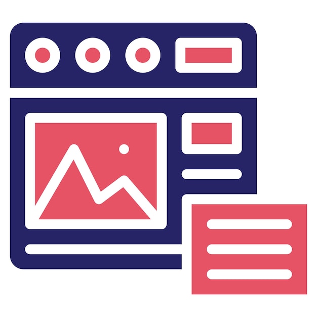 Mockup Ilustración de icono vectorial de diseño del conjunto de iconos de codificación y desarrollo