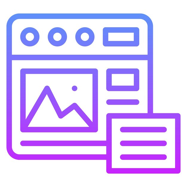 Mockup Ilustración de icono vectorial de diseño del conjunto de iconos de codificación y desarrollo