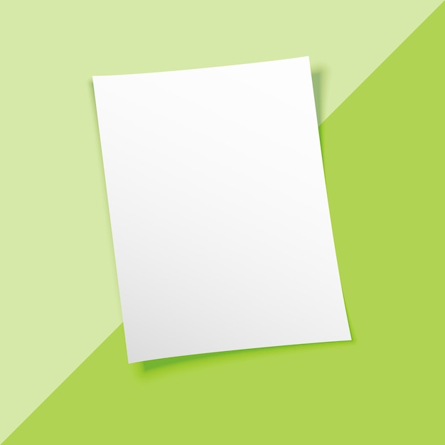 Mockup de papel