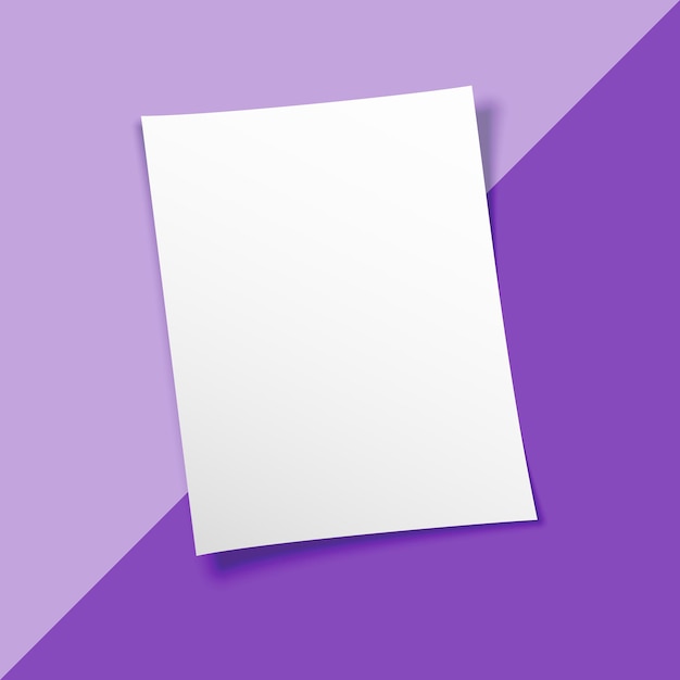 Mockup de papel