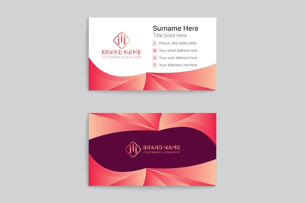 Mockup profesional de tarjetas de visita