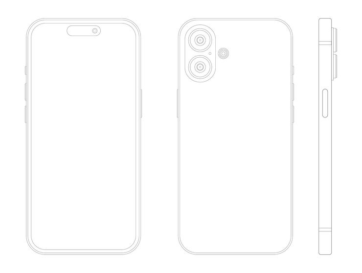 Vector mockup realista del teléfono vector eps 10