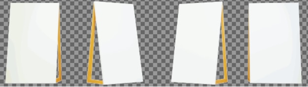 Mockup de signo en blanco de marco A